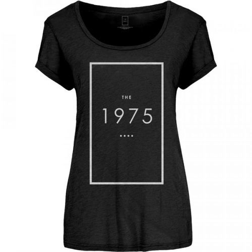 The 1975 - Tričko Original Logo - Žena, Čierna, XXL