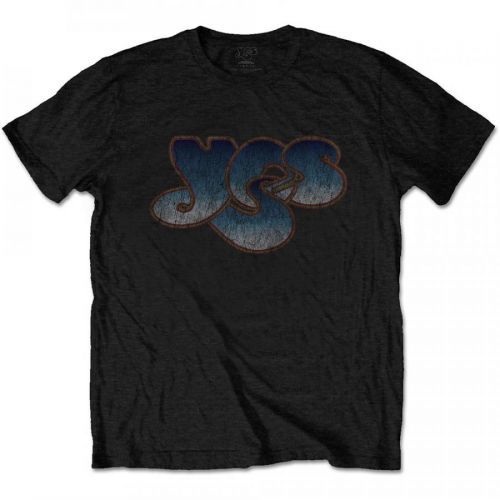 Yes - Tričko Vintage Logo - Muž, Unisex, Čierna, XXL
