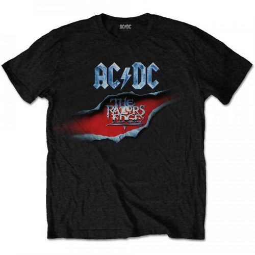 AC/DC - Tričko The Razors Edge - Muž, Unisex, Čierna, S