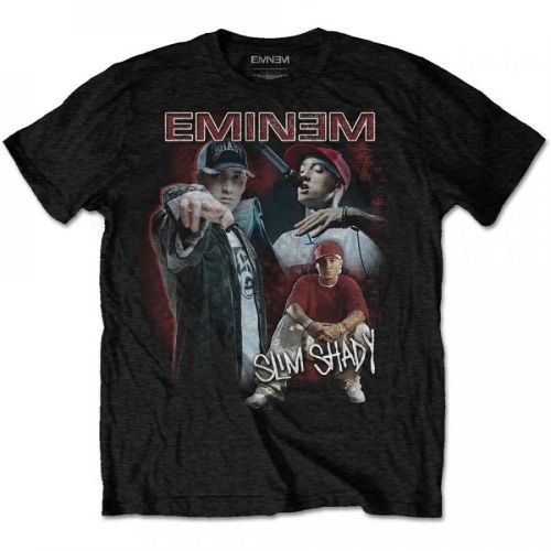 Eminem - Tričko Shady Homage - Muž, Unisex, Čierna, S