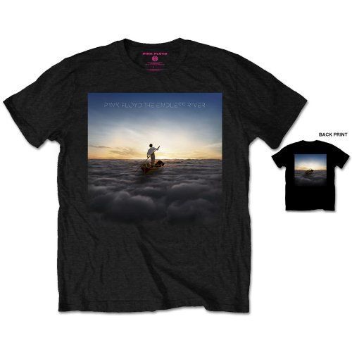 Pink Floyd - Tričko Endless River - Muž, Unisex, Čierna, S