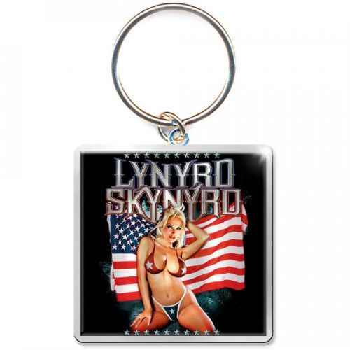 Lynyrd Skynyrd - Kľúčenka American Flag