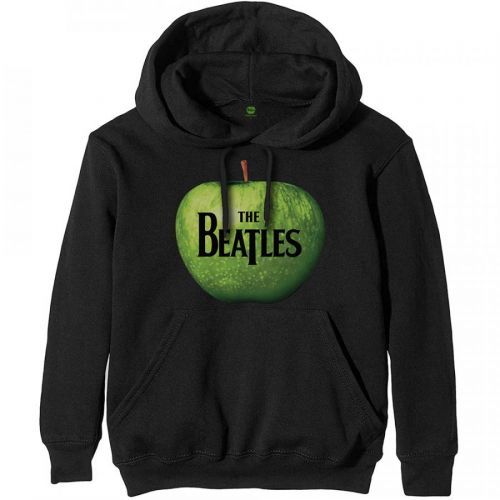 The Beatles - Mikina Apple Logo - Muž, Unisex, Čierna, XXL