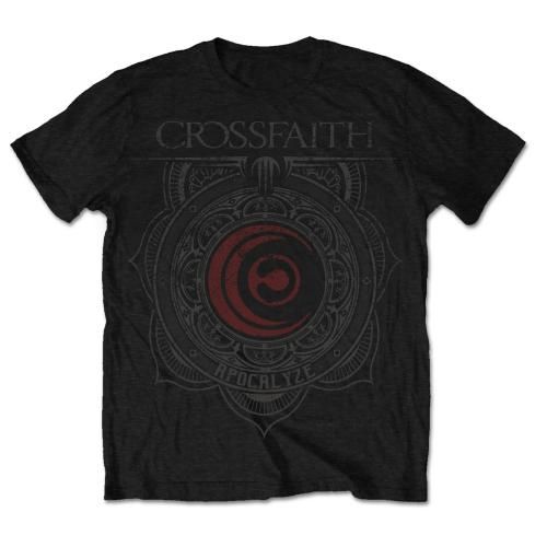 Crossfaith - Tričko Ornament - Muž, Unisex, Čierna, S
