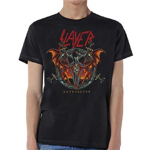 Slayer - Tričko Demon Christ Repentless - Muž, Unisex, Čierna, S