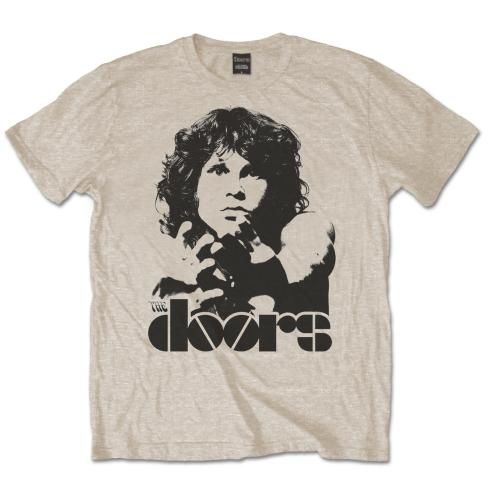 The Doors - Tričko Break on Through - Muž, Unisex, Natural, XXL