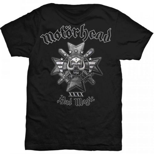 Motörhead - Tričko Bad Magic - Muž, Unisex, Čierna, S