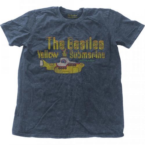 The Beatles - Tričko Yellow Submarine Nothing Is Real - Muž, Unisex, Modrá, S