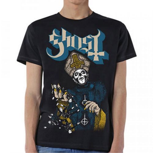 Ghost - Tričko Papa of the World - Muž, Unisex, Čierna, XXL