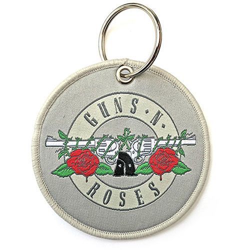 Guns N’ Roses - Kľúčenka Silver Circle Logo