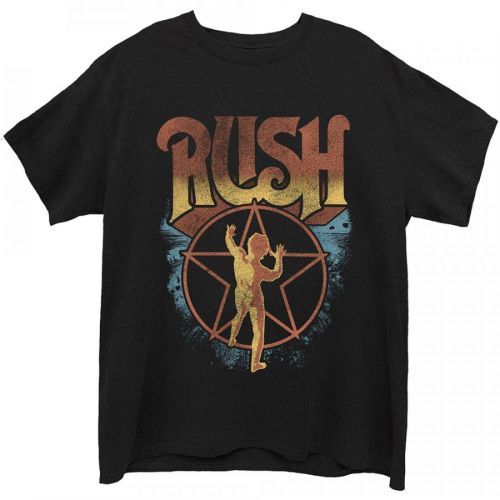 Rush - Tričko Starman - Muž, Unisex, Čierna, XXL