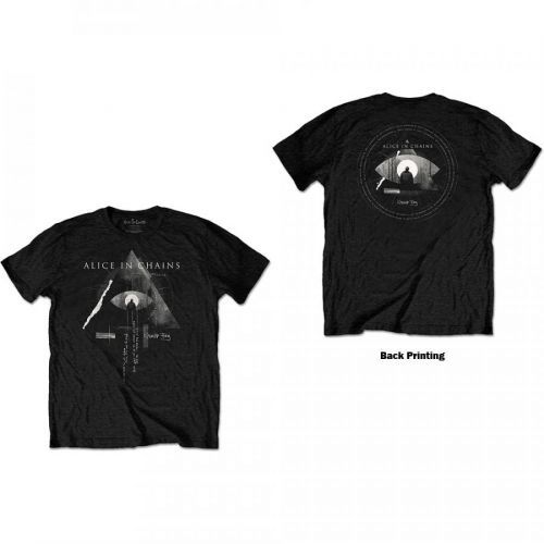 Alice In Chains - Tričko Fog Mountain - Muž, Unisex, Čierna, XXL