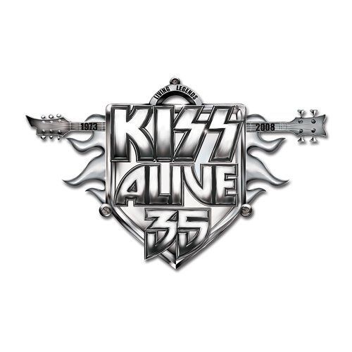 Kiss - Odznaky Alive 35 Tour