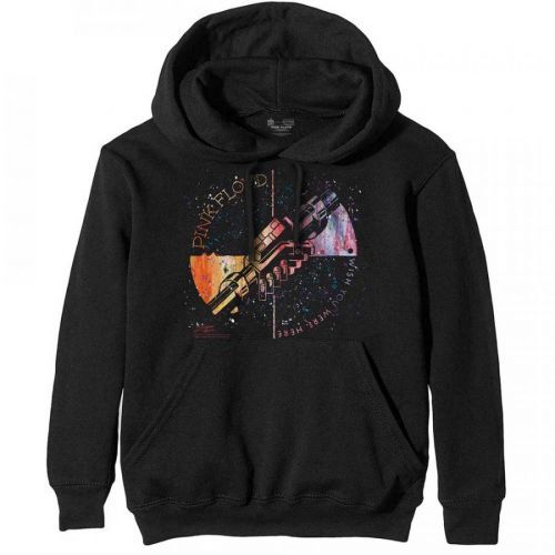 Pink Floyd - Mikina Machine Greeting Orange - Muž, Unisex, Čierna, XXL