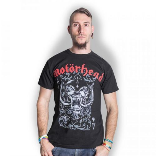 Motörhead - Tričko Playing Card - Muž, Unisex, Čierna, XXL