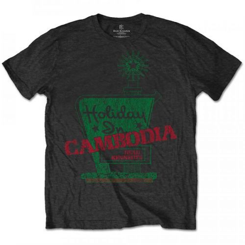 Dead Kennedys - Tričko Holiday in Cambodia - Muž, Unisex, Šedá, S