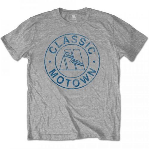Motown - Tričko Classic Circle - Muž, Unisex, Šedá, XXL