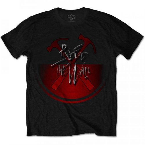 Pink Floyd - Tričko The Wall Oversized Hammers - Muž, Unisex, Čierna, S