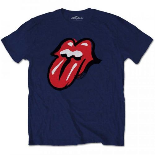 Rolling Stones - Tričko No Filter Tongue - Muž, Unisex, Modrá, XXL