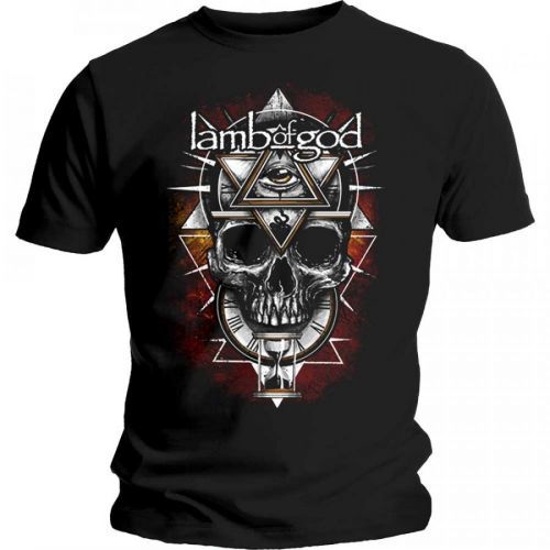 Lamb of God - Tričko All Seeing Red - Muž, Unisex, Čierna, XXL