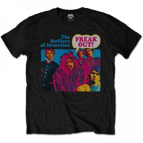 Frank Zappa - Tričko Freak Out! - Muž, Unisex, Čierna, XXL