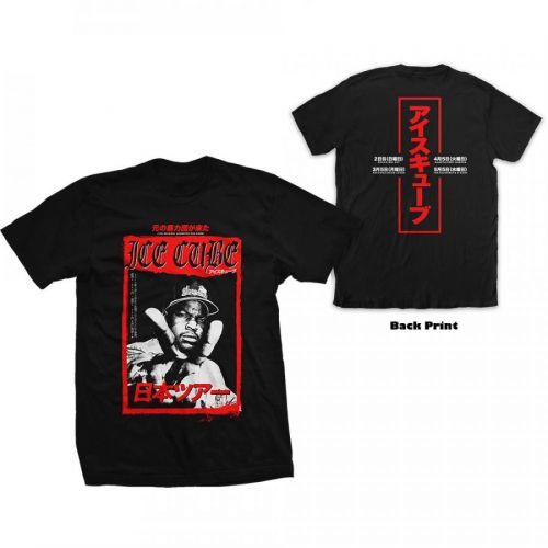 Ice Cube - Tričko Kanji Peace Sign - Muž, Unisex, Čierna, XXL