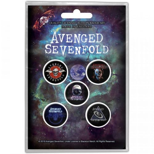 Avenged Sevenfold A7X - Odznaky The Stage