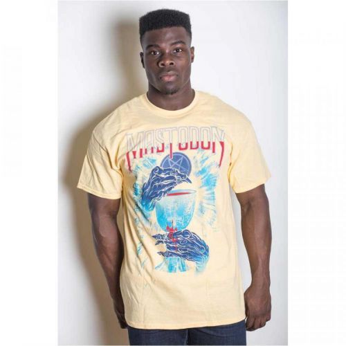 Mastodon - Tričko Unholy Ceremony - Muž, Unisex, Žltá, XXL