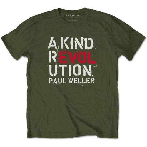 Paul Weller - Tričko A Kind Revolution - Muž, Unisex, Zelená, XXL