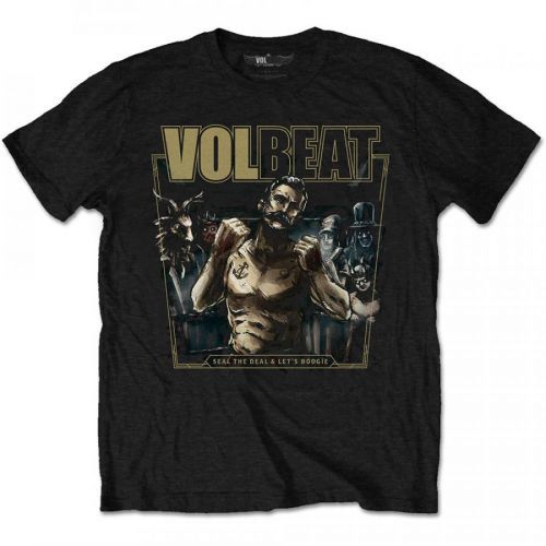 Volbeat - Tričko Seal the Deal - Muž, Unisex, Čierna, XXL
