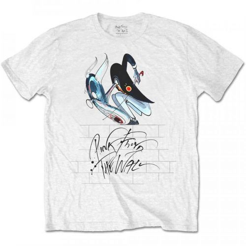 Pink Floyd - Tričko The Wall Teacher - Muž, Unisex, Biela, XXL