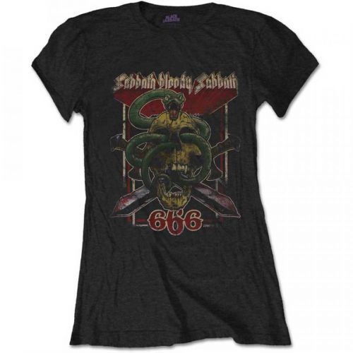 Black Sabbath - Tričko Bloody Sabbath 666 - Žena, Čierna, XXL