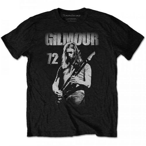 David Gilmour - Tričko 72 - Muž, Unisex, Čierna, S