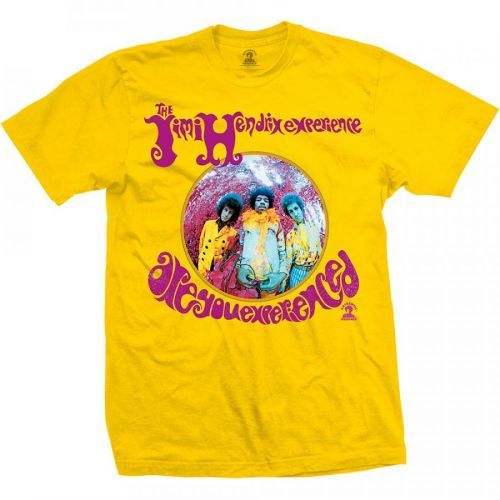 Jimi Hendrix - Tričko Are You Experienced - Muž, Unisex, Žltá, XXL