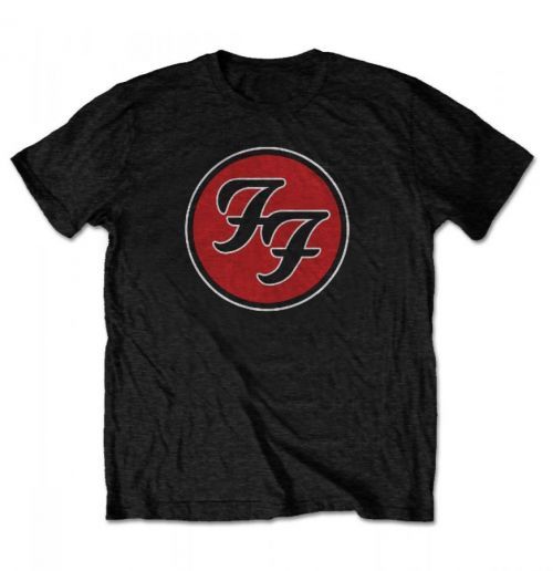 Foo Fighters - Tričko FF Logo - Muž, Unisex, Čierna, S
