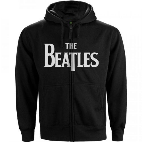 The Beatles - Zipper Drop T Logo - Muž, Unisex, Čierna, L