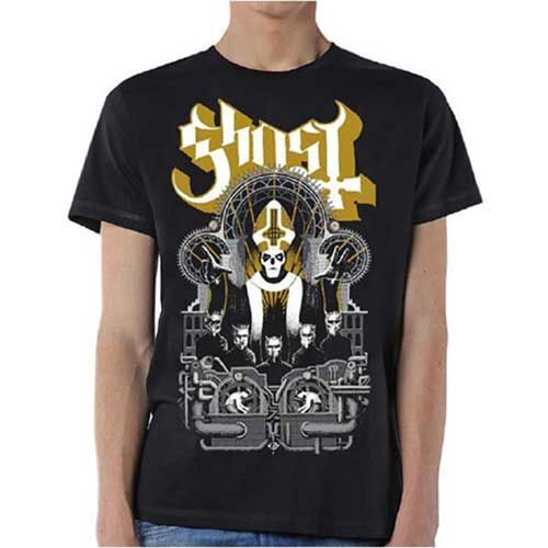 Ghost - Tričko Wegner - Muž, Unisex, Čierna, XXL