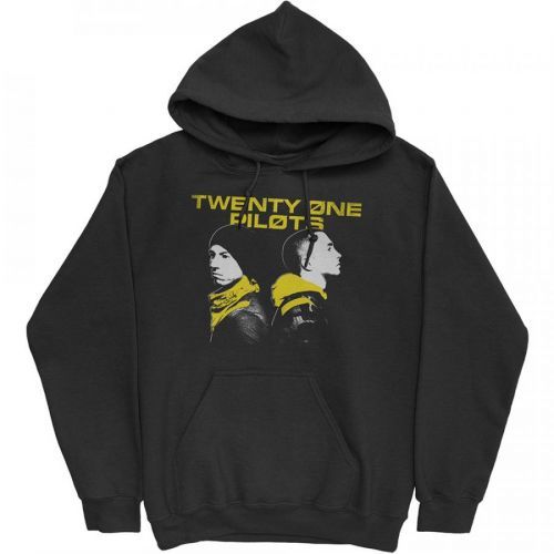 Twenty One Pilots - Mikina Back To Back - Muž, Unisex, Čierna, XXL