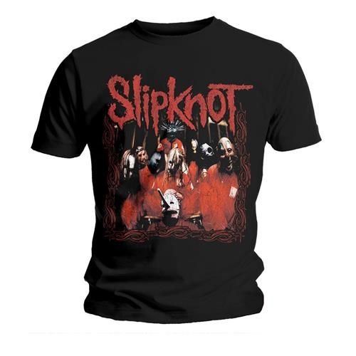 Slipknot - Tričko Band Frame - Muž, Unisex, Čierna, XXL