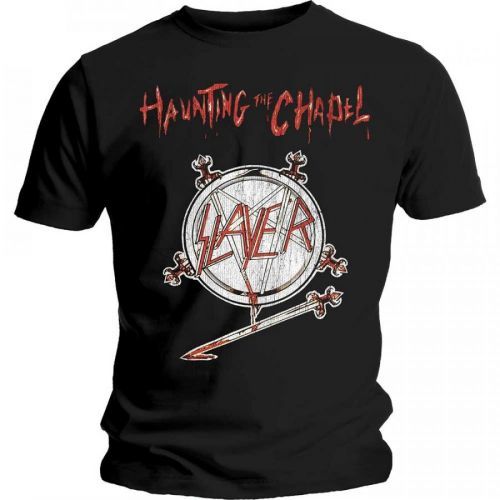 Slayer - Tričko Haunting the Chapel - Muž, Unisex, Čierna, S