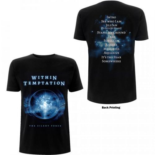 Within Temptation - Tričko Silent Force Tracks - Muž, Unisex, Čierna, XXL