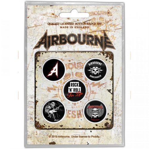 Airbourne - Odznaky Boneshaker