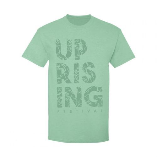 Uprising Festival - Tričko Uprising 3D 2018 - Muž, Mint, S