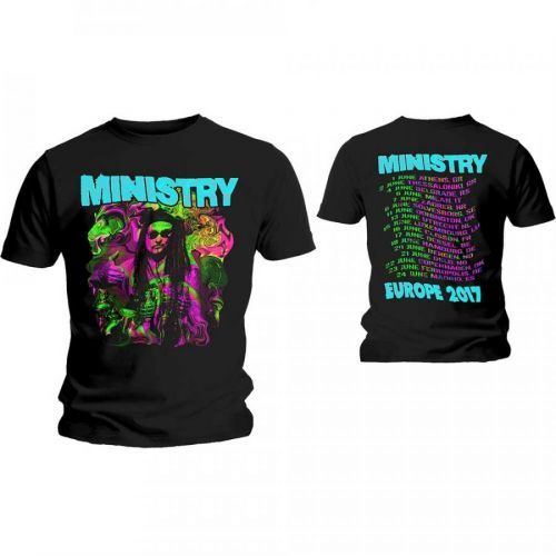 Ministry - Tričko Trippy Al - Muž, Unisex, Čierna, L