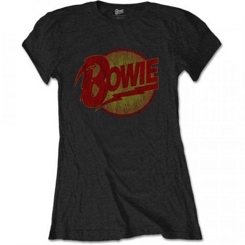 David Bowie - Tričko Diamond Dogs Vintage - Žena, Čierna, XXL