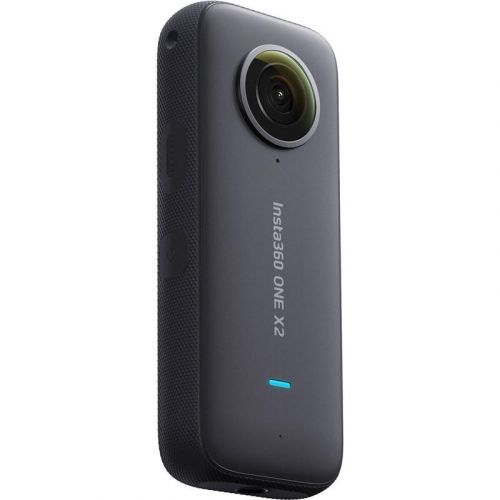 Outdoorová kamera Insta360 ONE X2 čierna/siv... Outdoorová kamera 5.7K (5760x2880)/30 fps, 19 Mpx foto, voděodolnost do 10 m, úhel záběru 360°, šestio