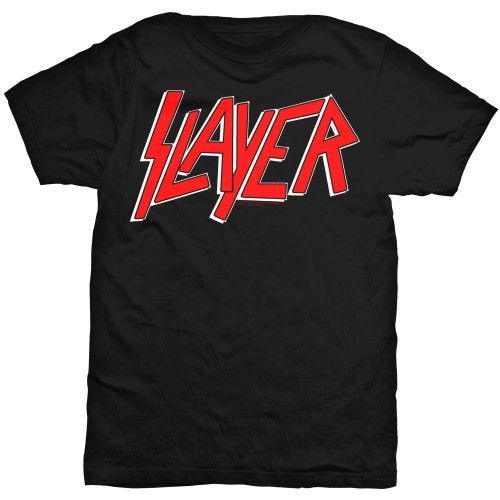 Slayer - Tričko Classic Logo - Muž, Unisex, Čierna, XXL