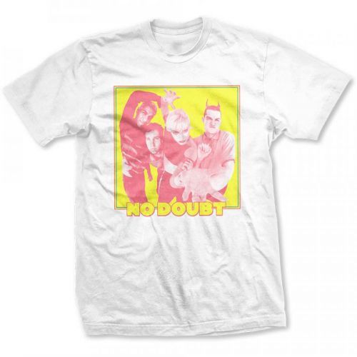 No Doubt - Tričko Yellow Photo - Muž, Unisex, Biela, XXL