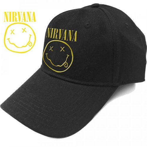 Nirvana - Šiltovka Logo & Smiley