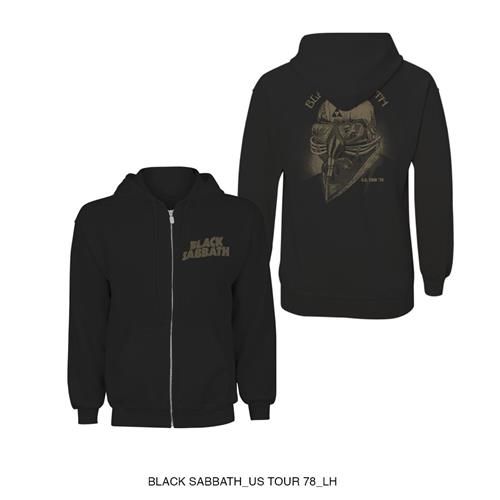 Black Sabbath - Zipper Tour 1978 - Muž, Unisex, Čierna, S
